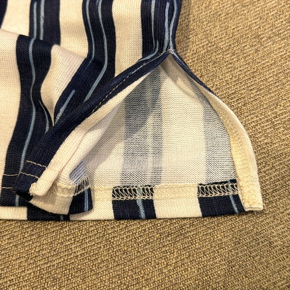 Brand: Simple by Suzanne Betro Size M Navy & Cream - Picture 7 of 7